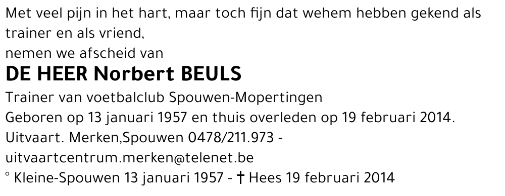 Norbert BEULS