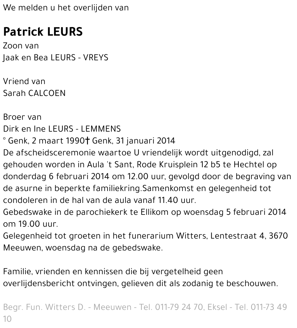 Patrick Leurs