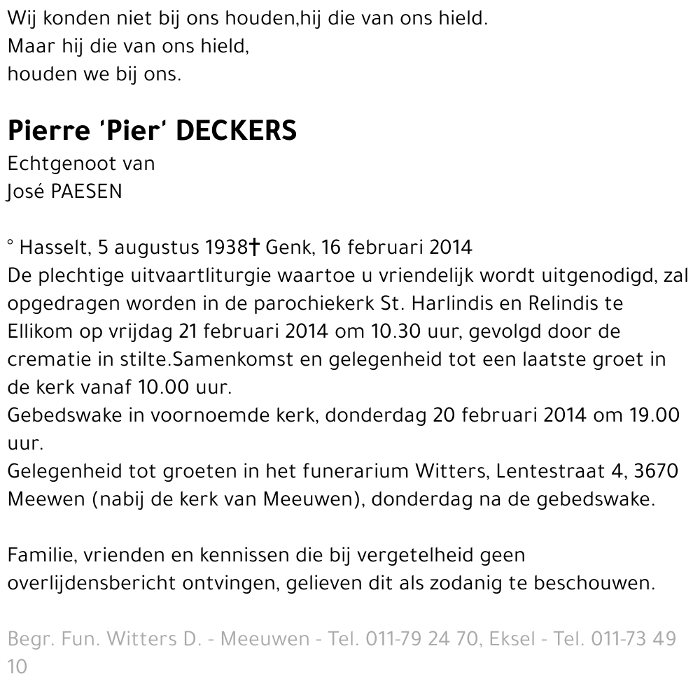 Pierre Deckers