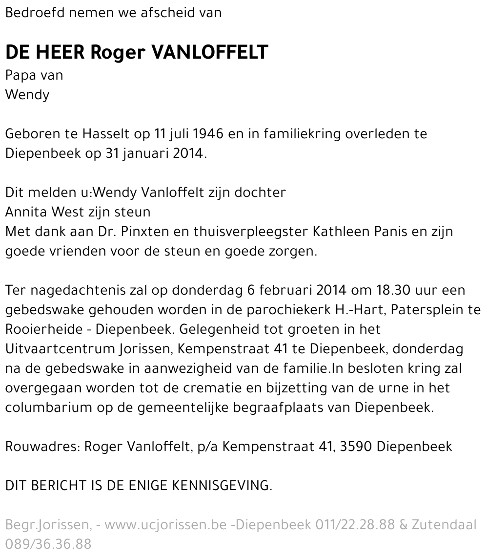 Roger Vanloffelt