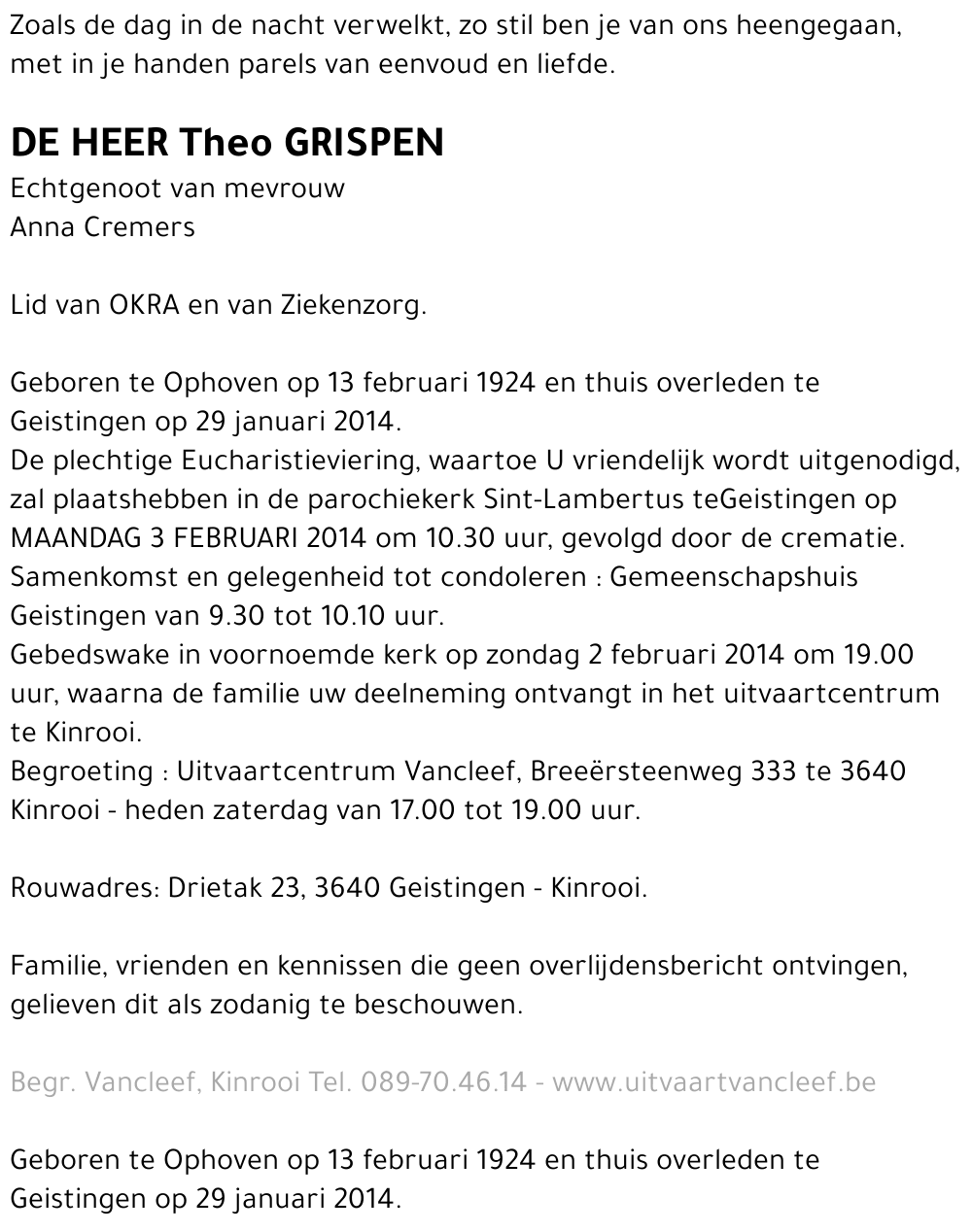 Theo Grispen