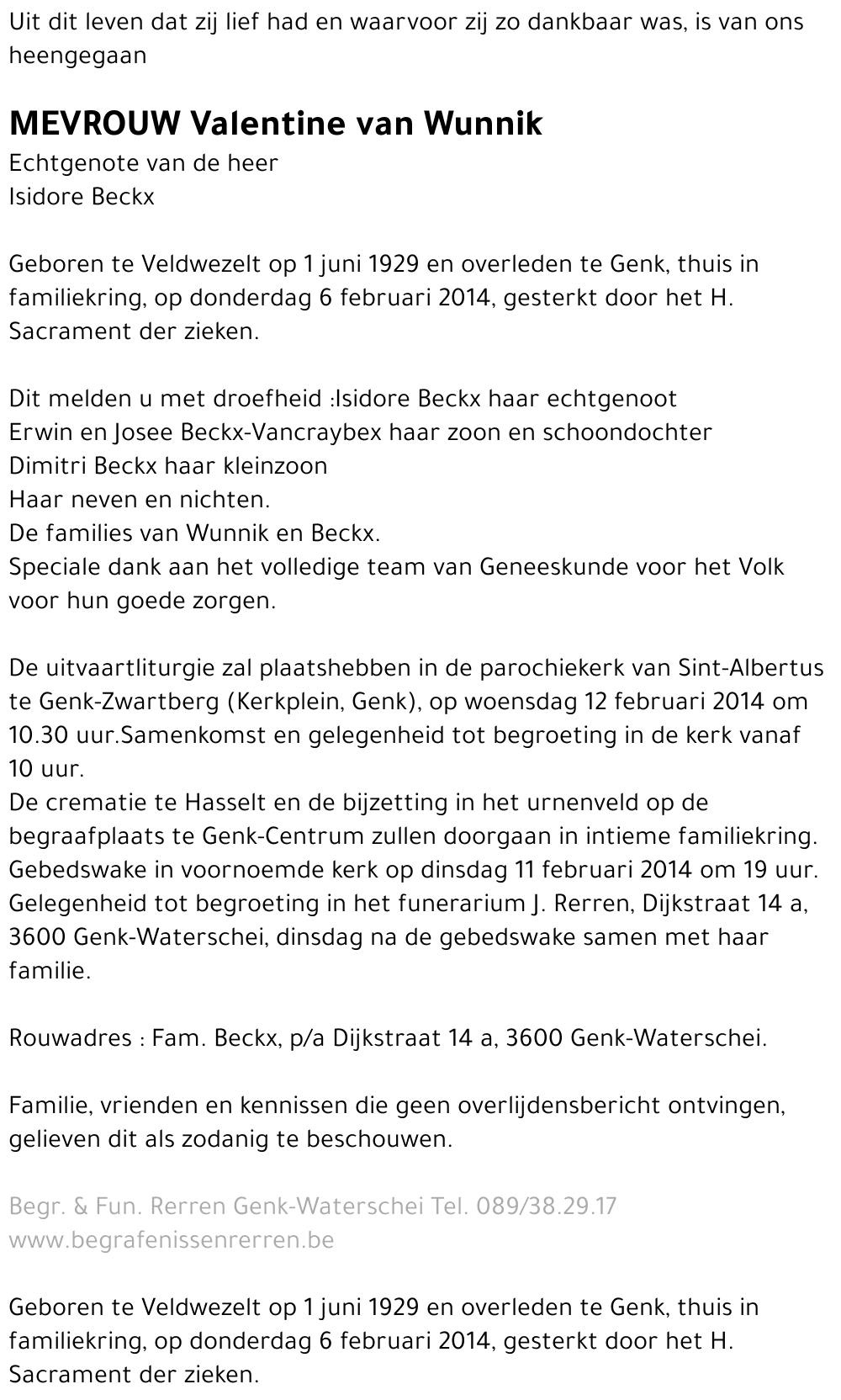 Valentine van Wunnik