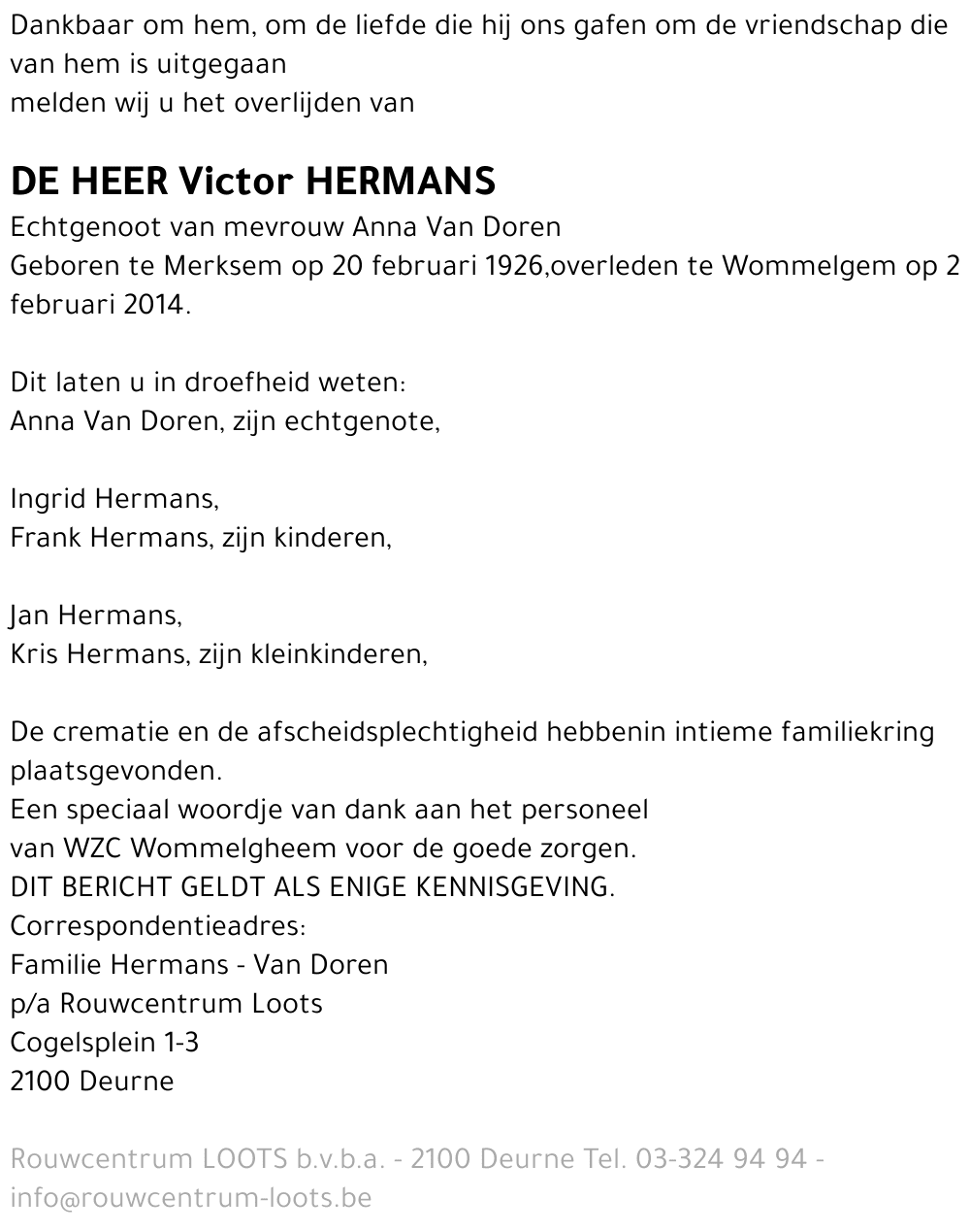 Victor Hermans