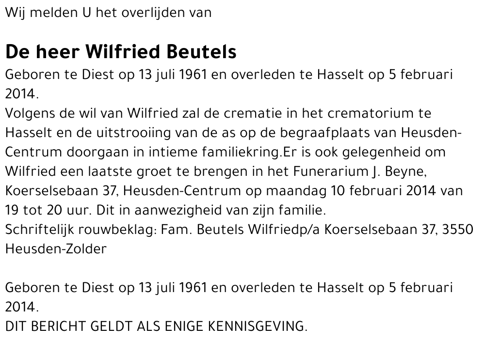 Wilfried Beutels