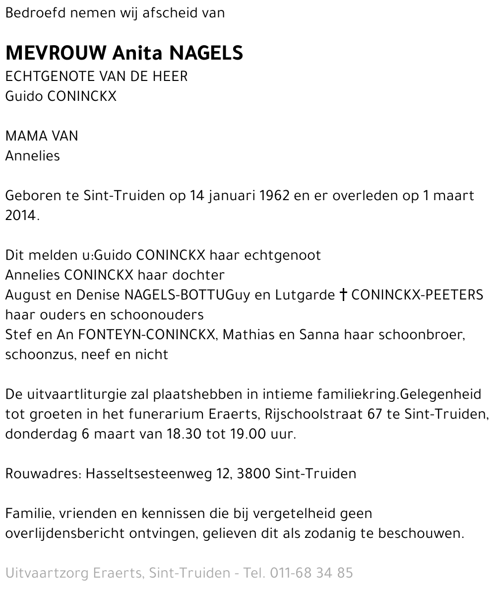 Anita Nagels