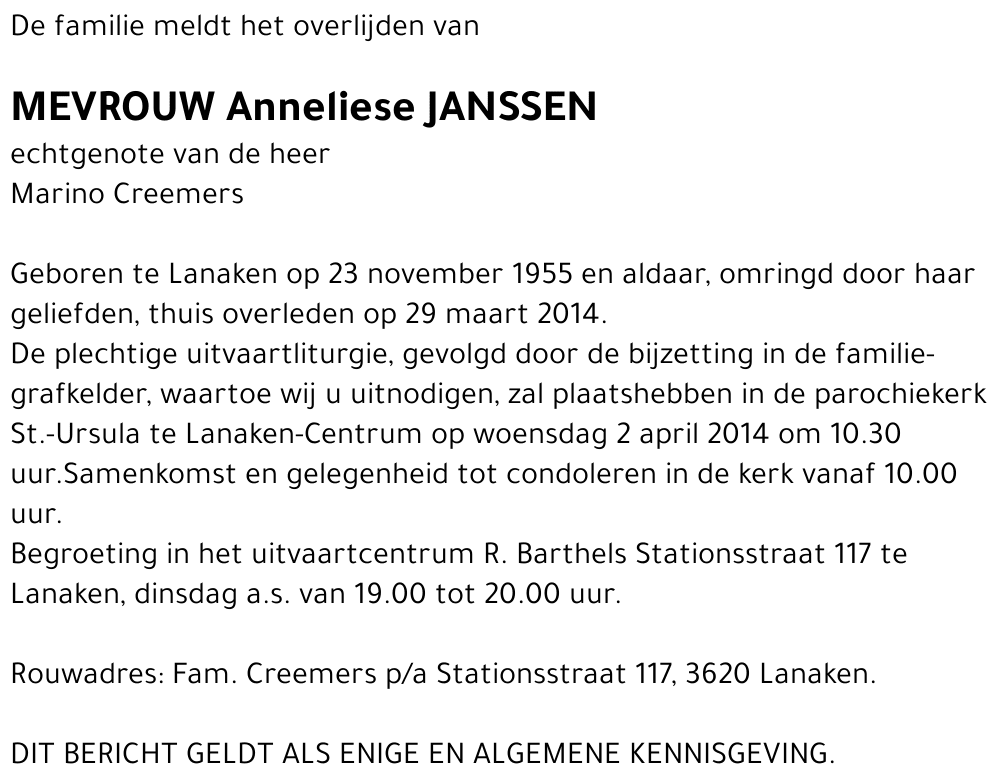 Anneliese Janssen