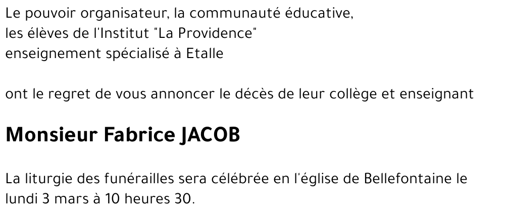 Fabrice JACOB