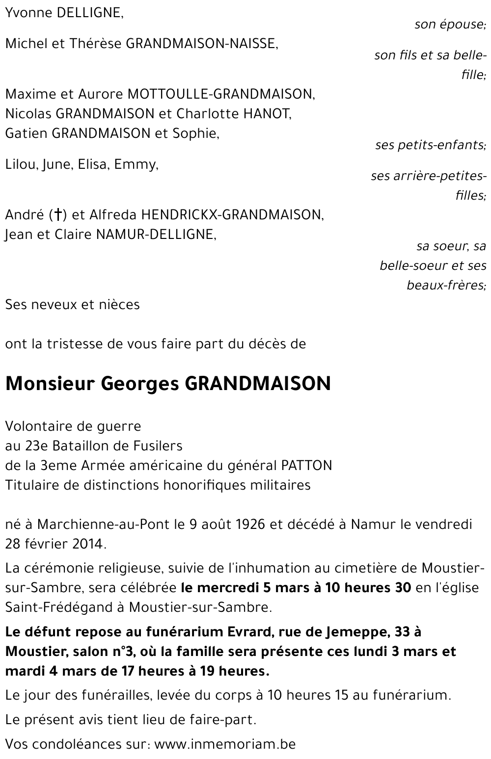 Georges GRANDMAISON
