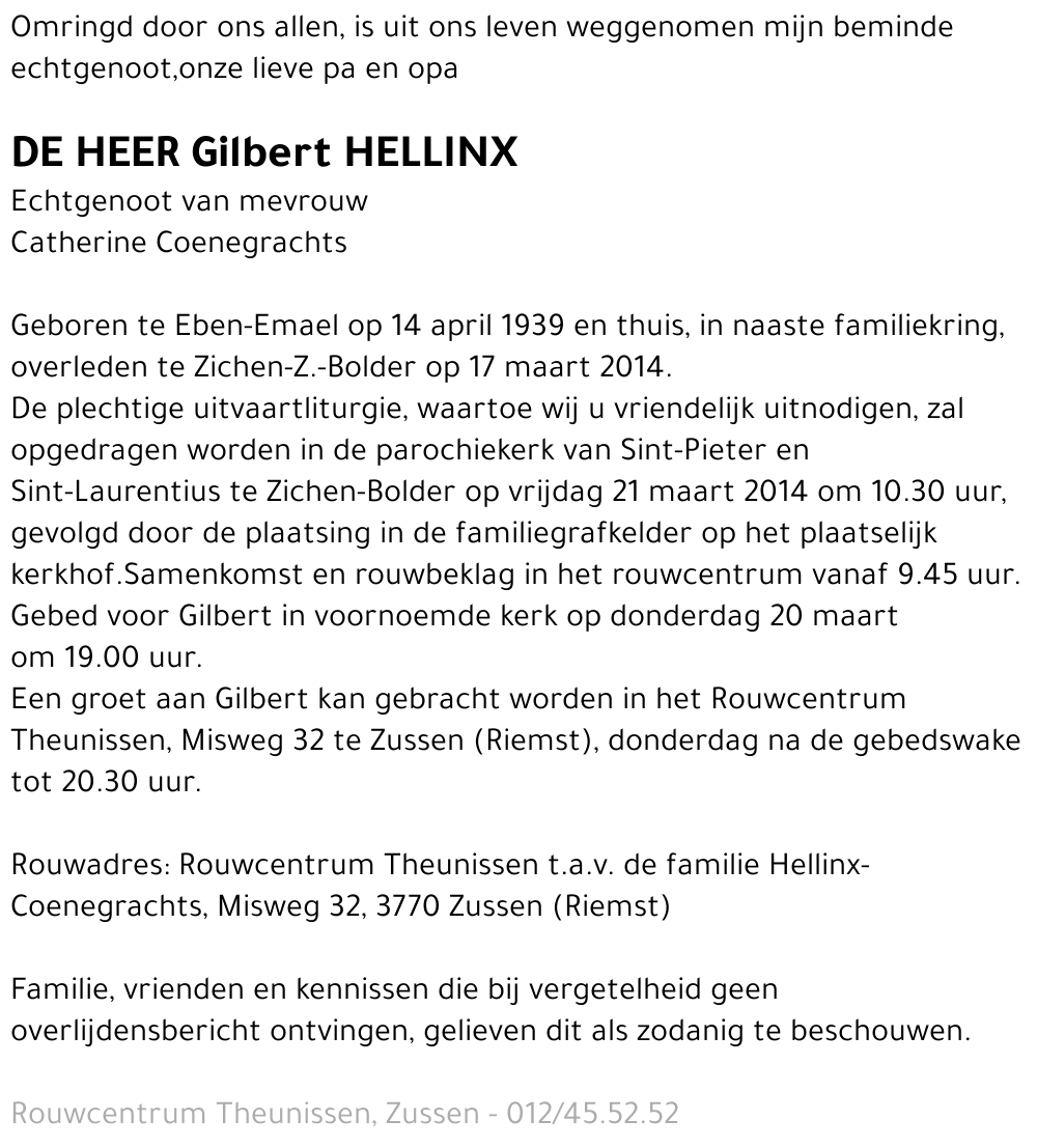 Gilbert Hellinx