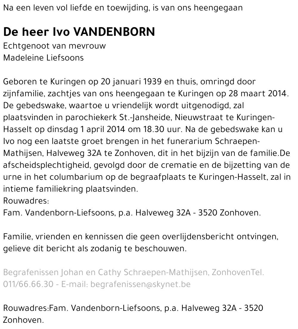 Ivo Vandenborn