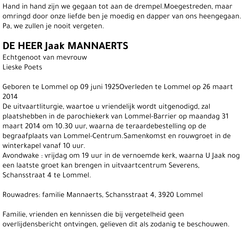 Jaak Mannaerts