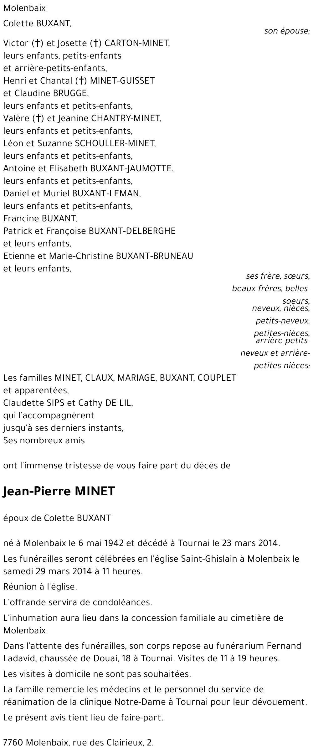 Jean-Pierre MINET