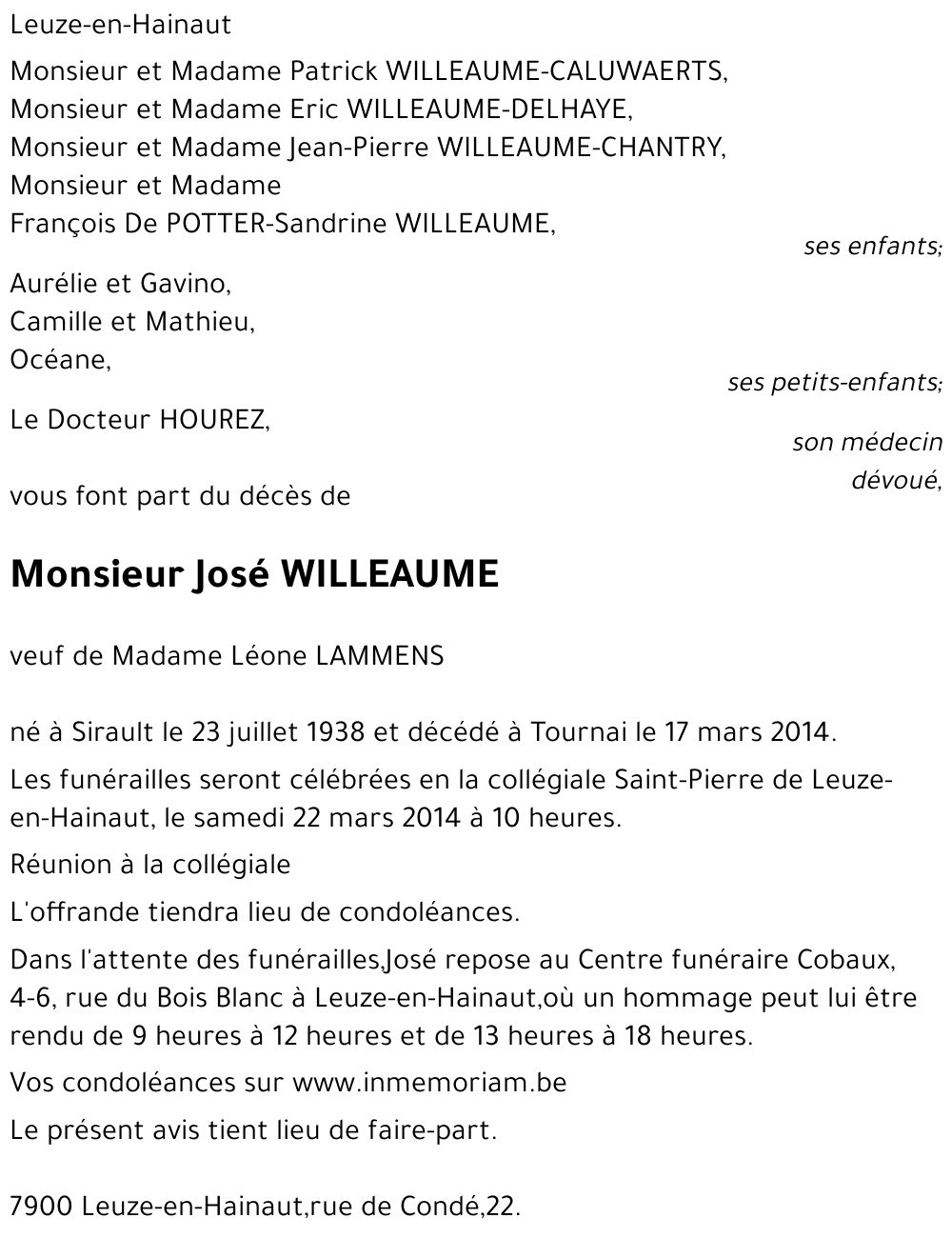José Willeaume