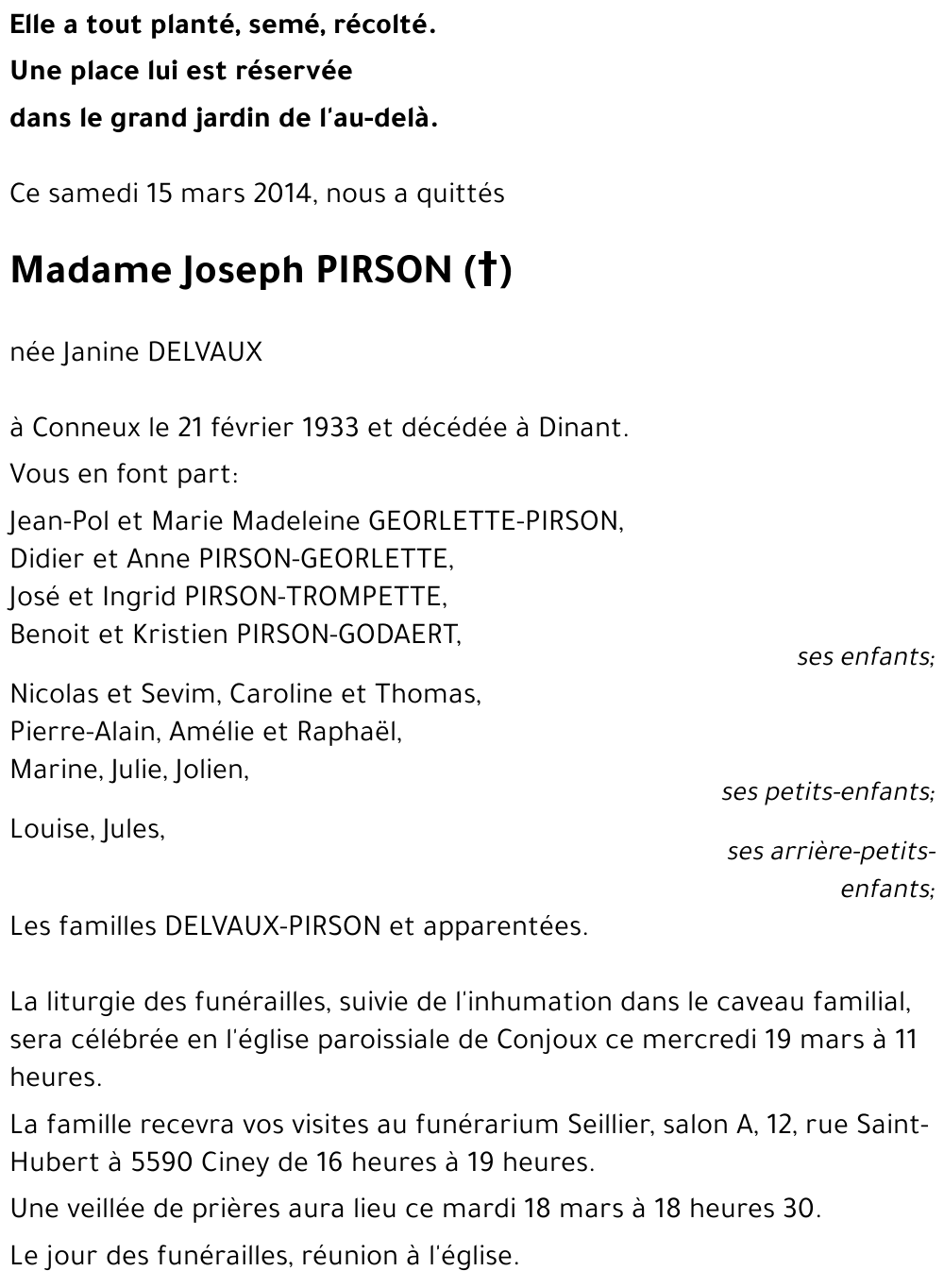 Joseph PIRSON