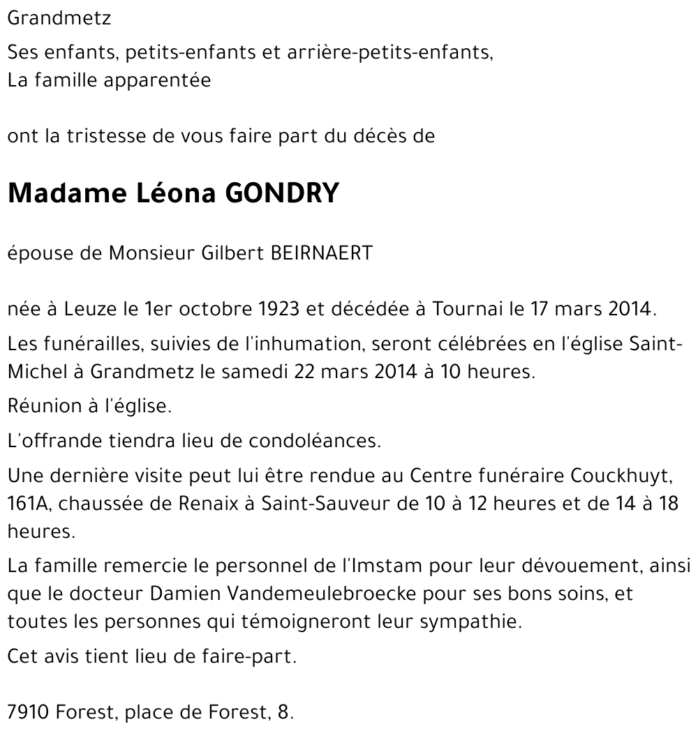 Léona GONDRY