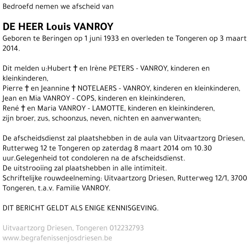 Louis Vanroy