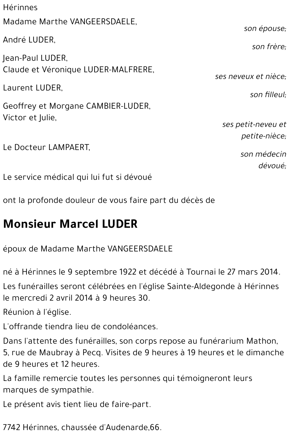 Marcel LUDER