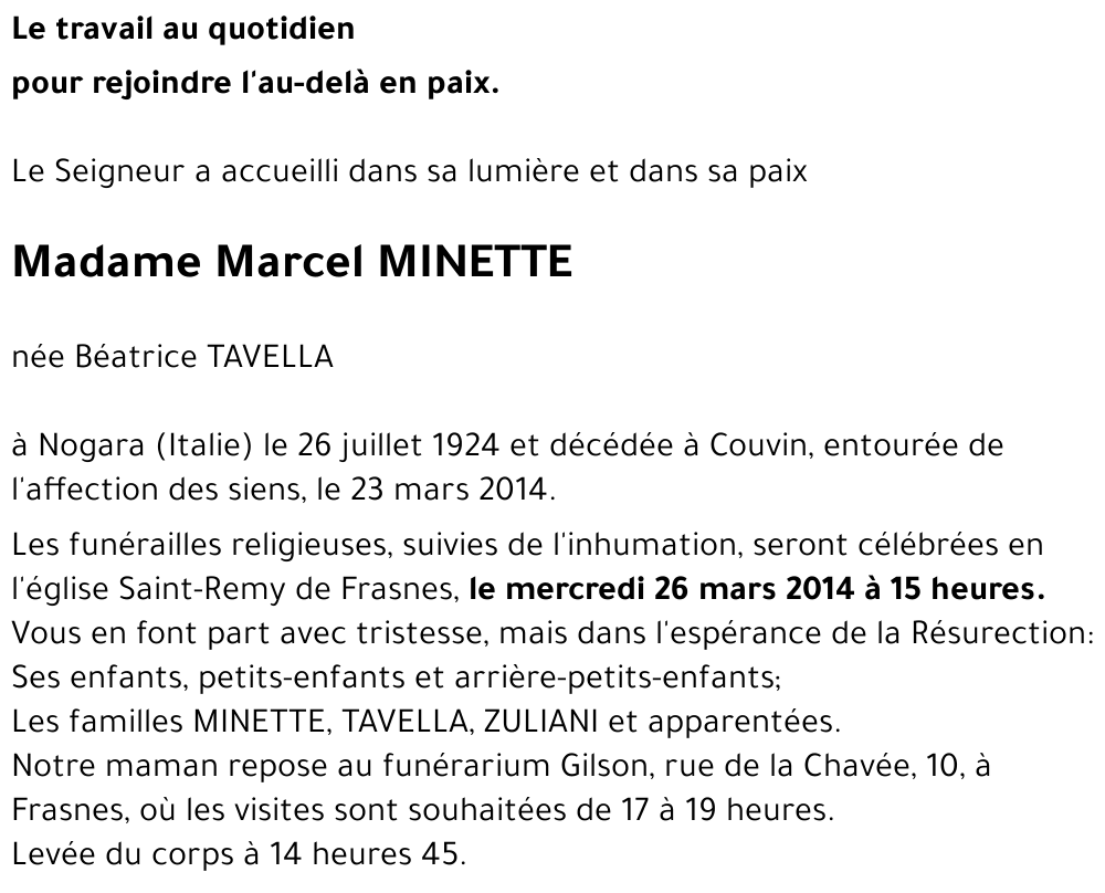 Marcel MINETTE