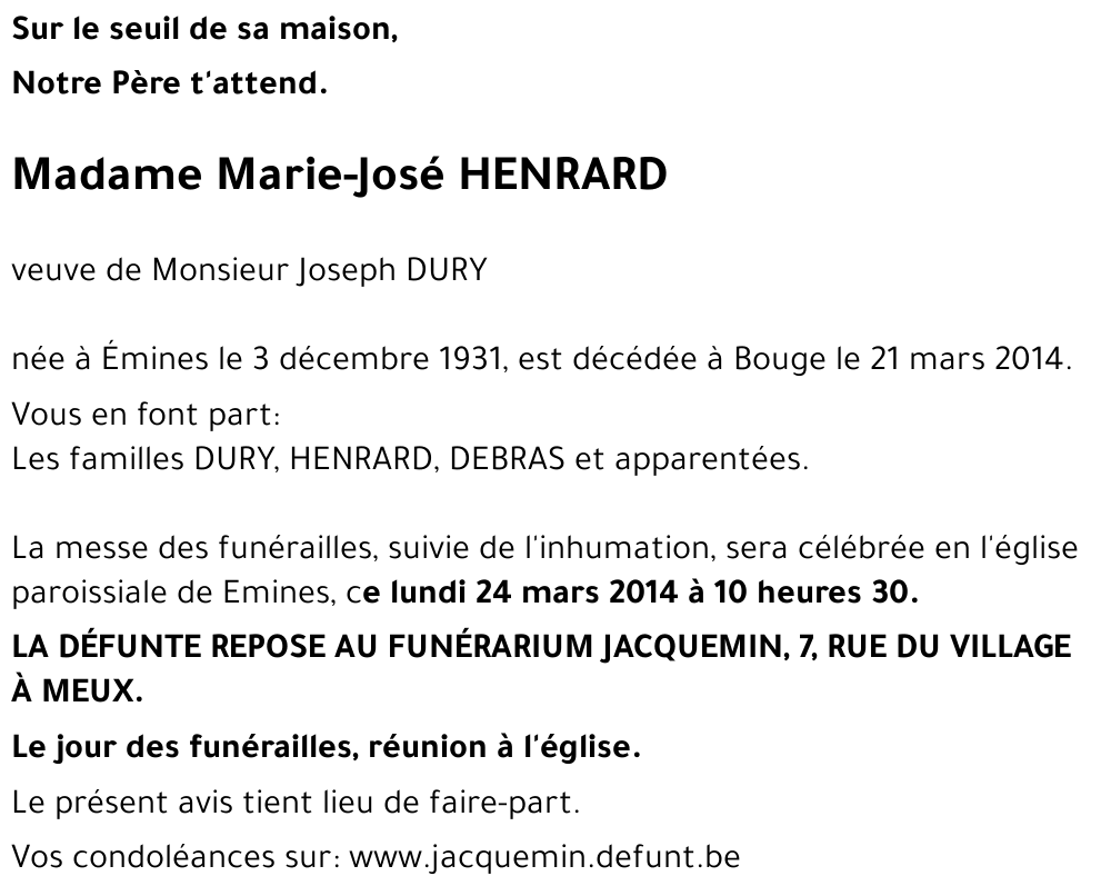 Marie-José Henrard