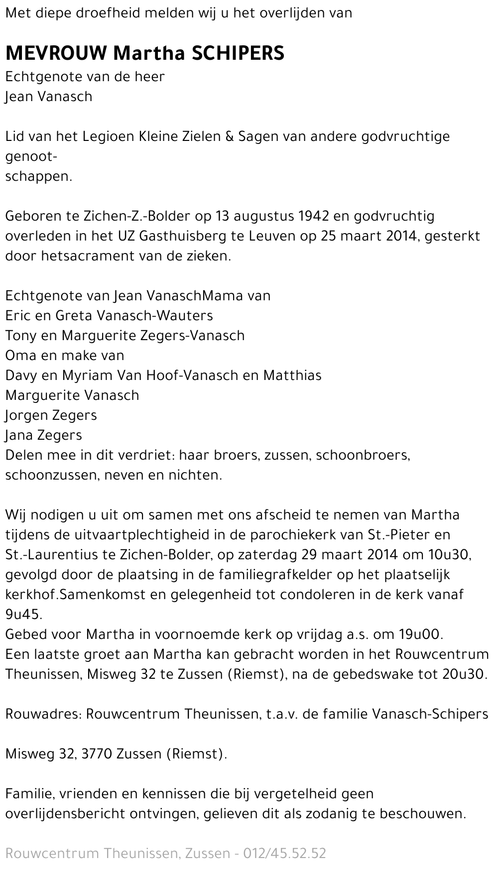 Martha Schipers