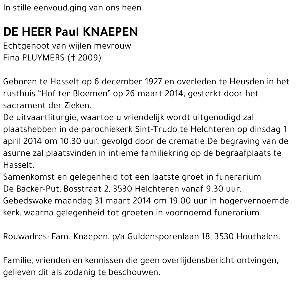 Paul KNAEPEN