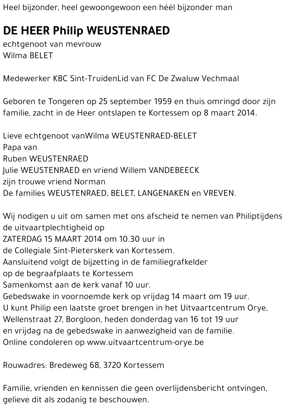 Philip Weustenraed