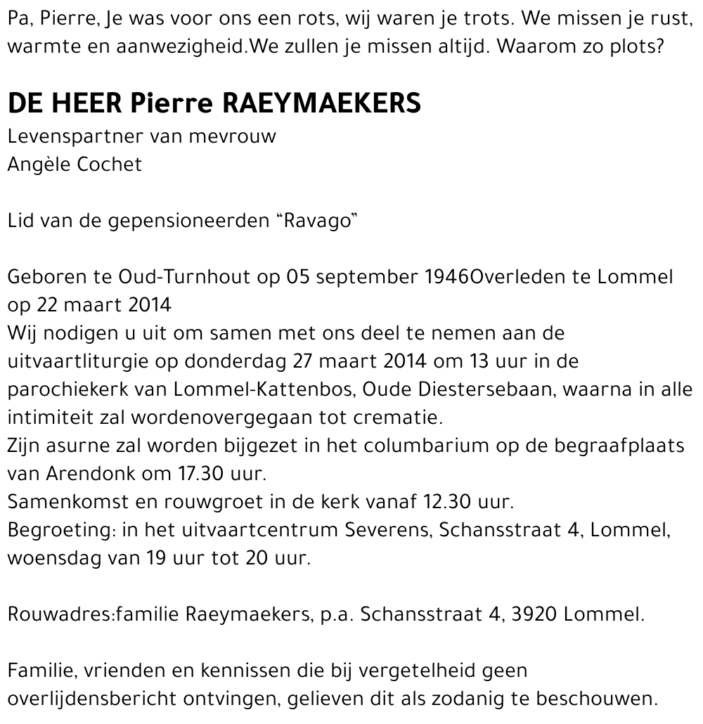 Pierre Raeymaekers