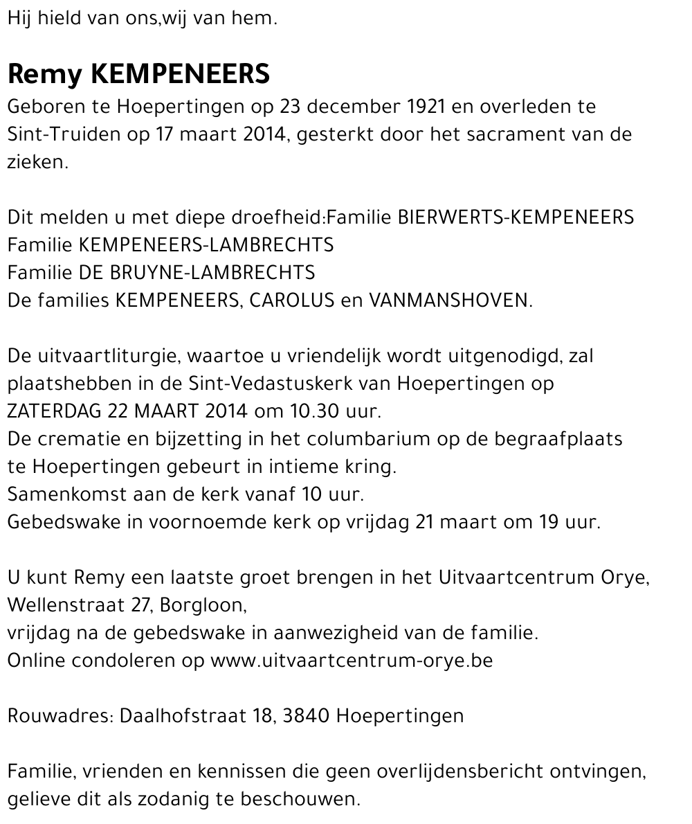 Remy Kempeneers