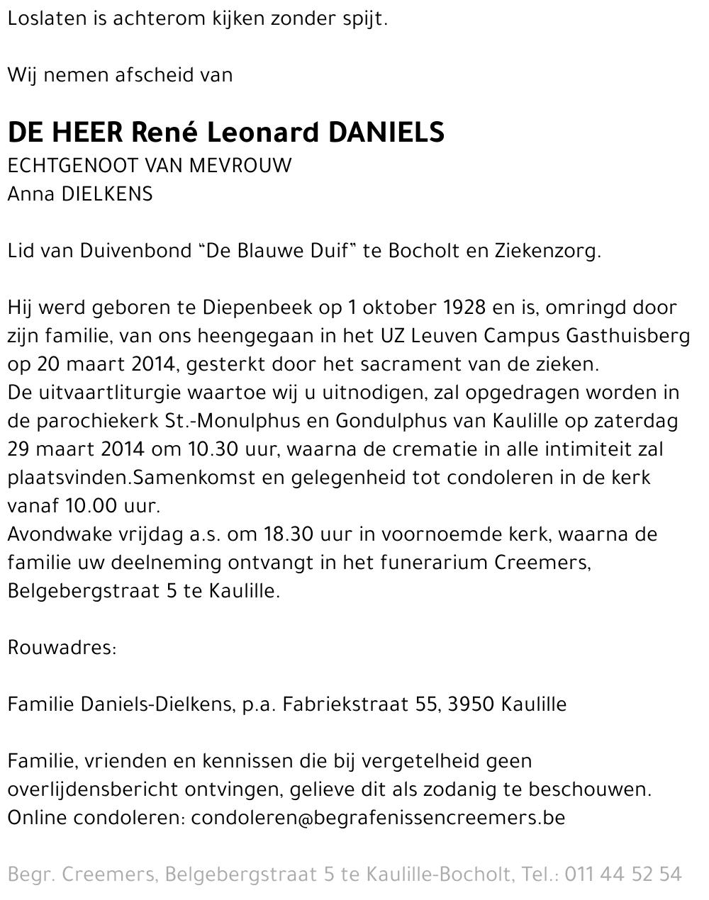 René Leonard Daniels