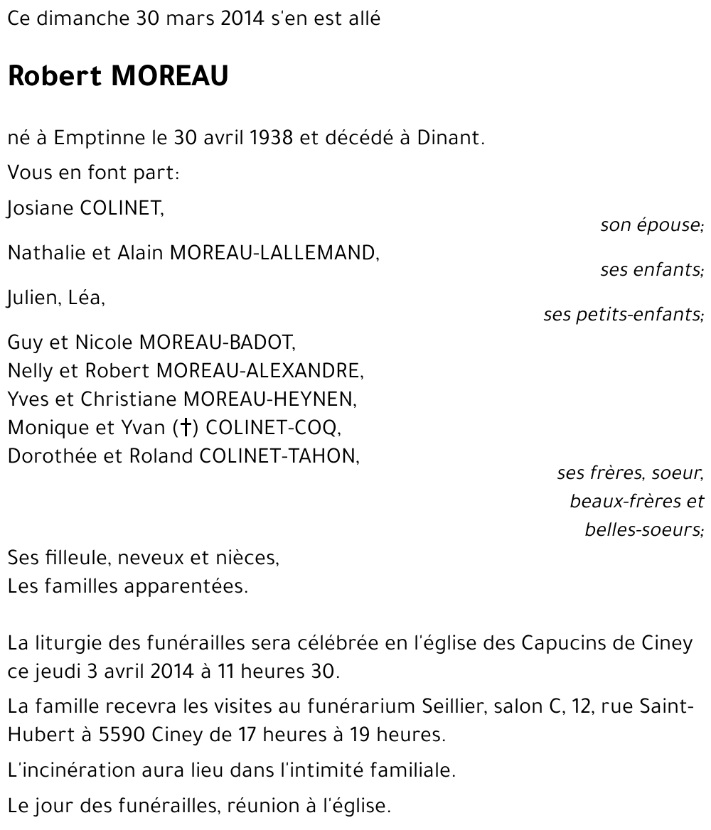Robert MOREAU
