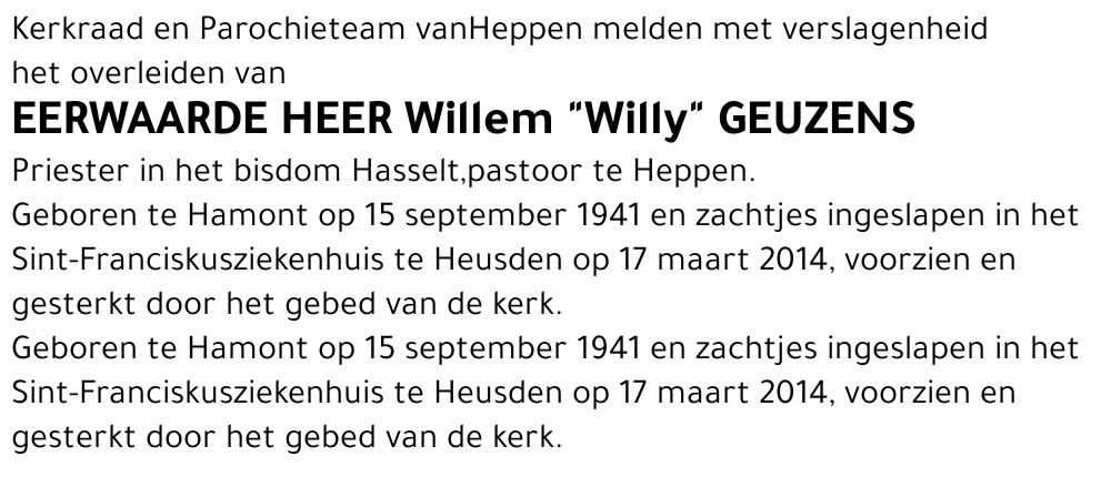Willem Geuzens