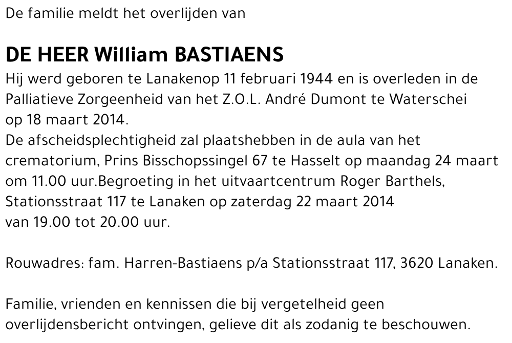 William Bastiaens