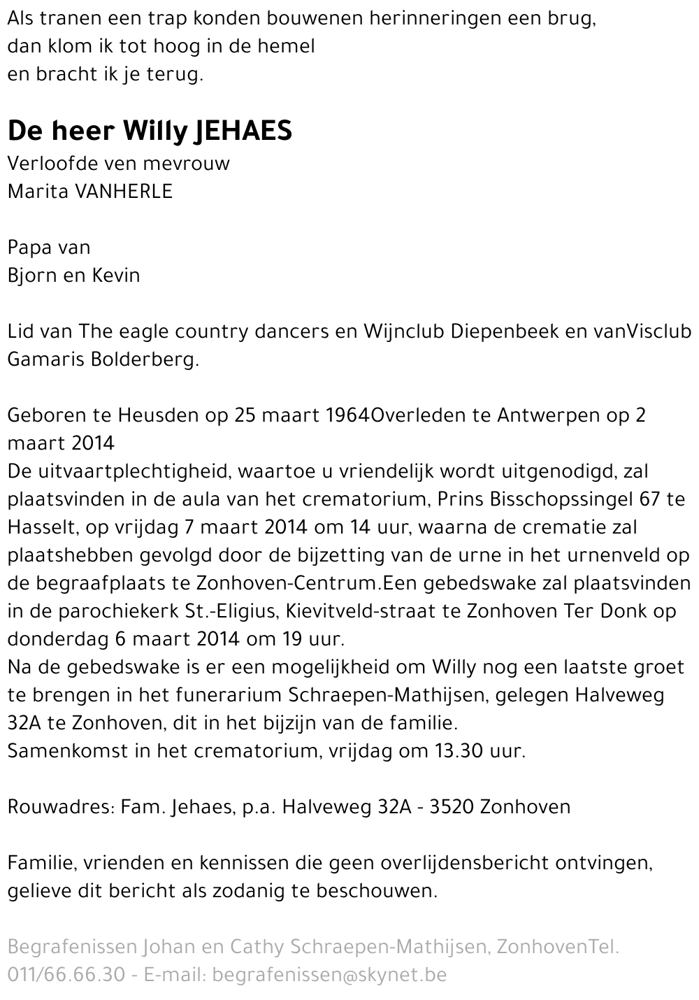 Willy Jehaes