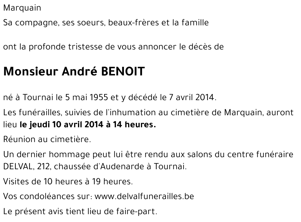 André BENOIT