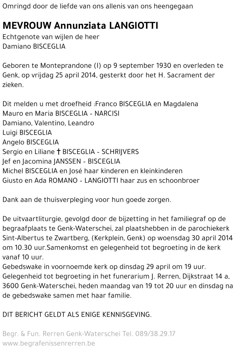 Annunziata Langiotti