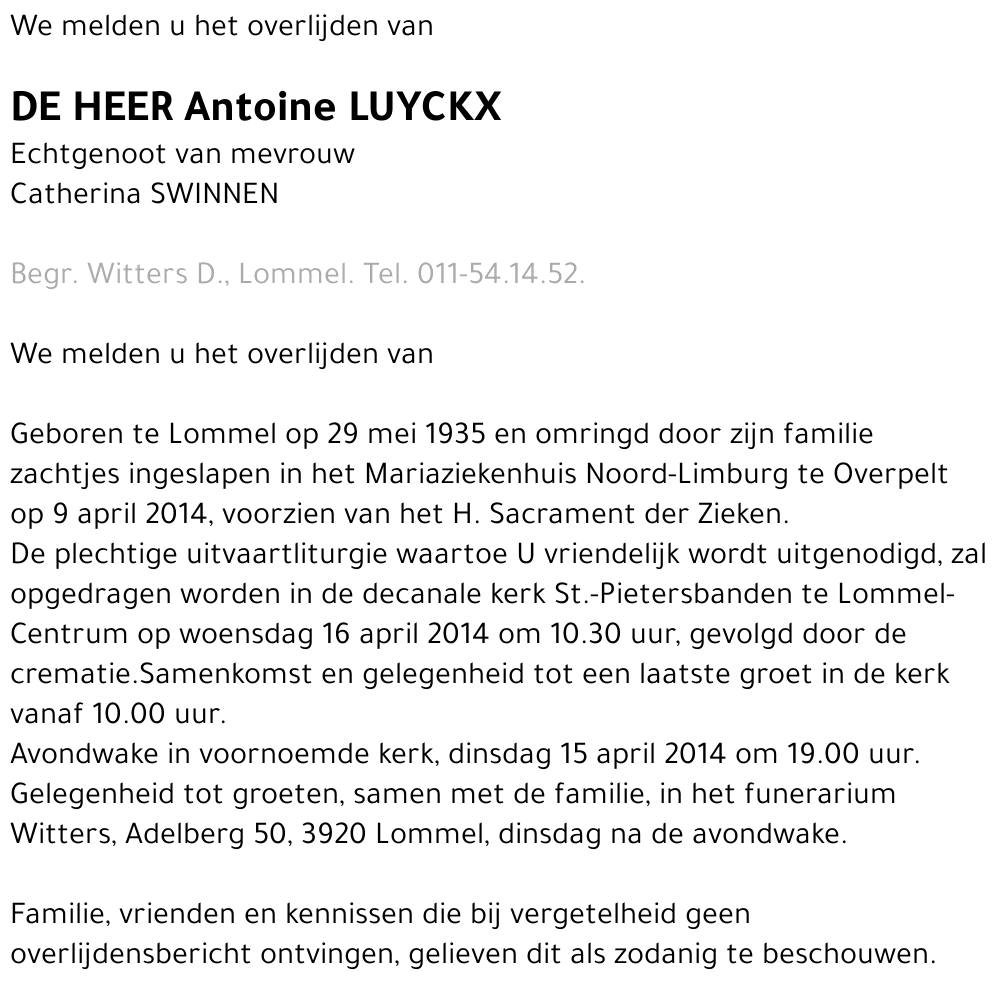 Antoine Luyckx