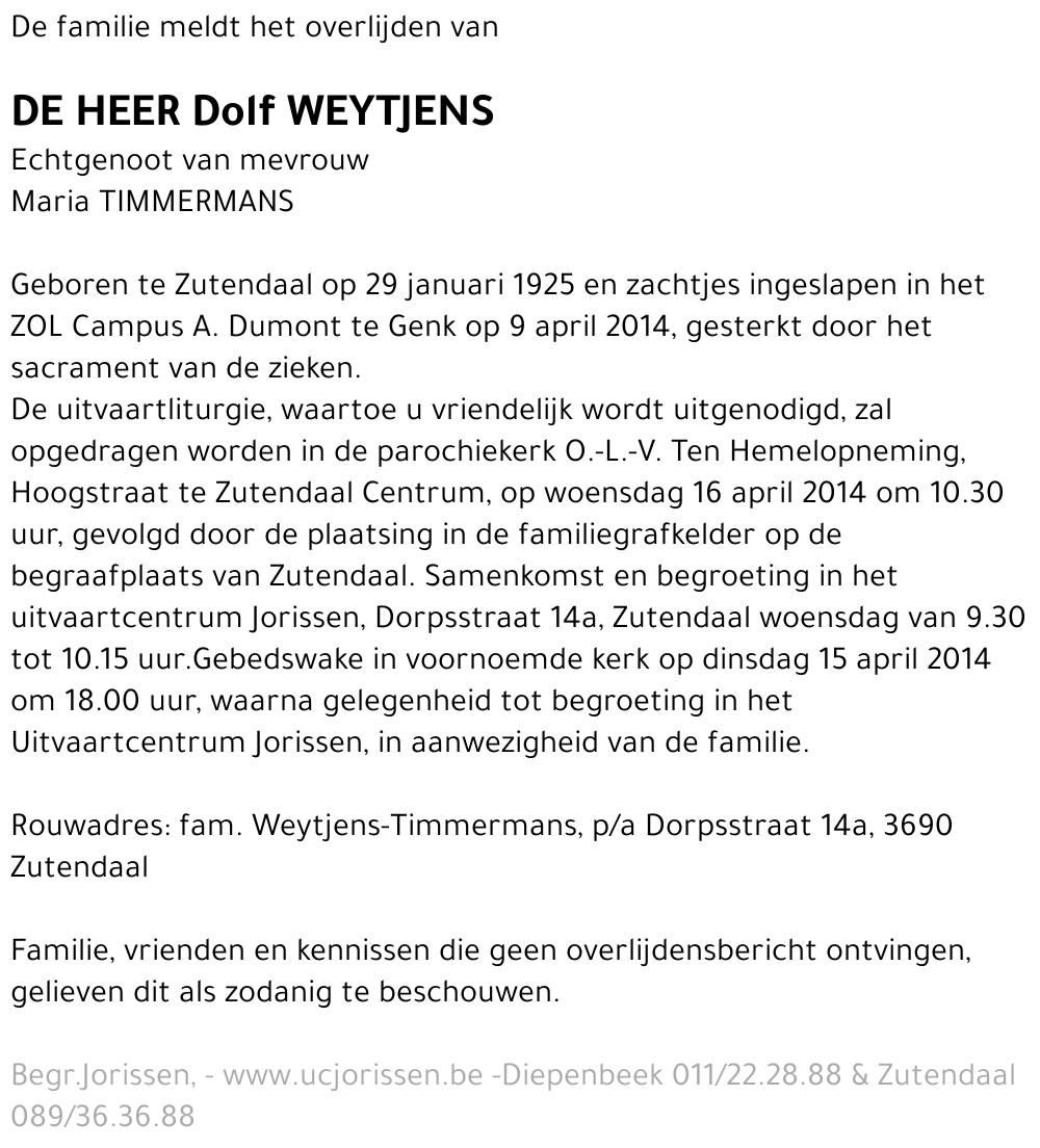 Dolf Weytjens