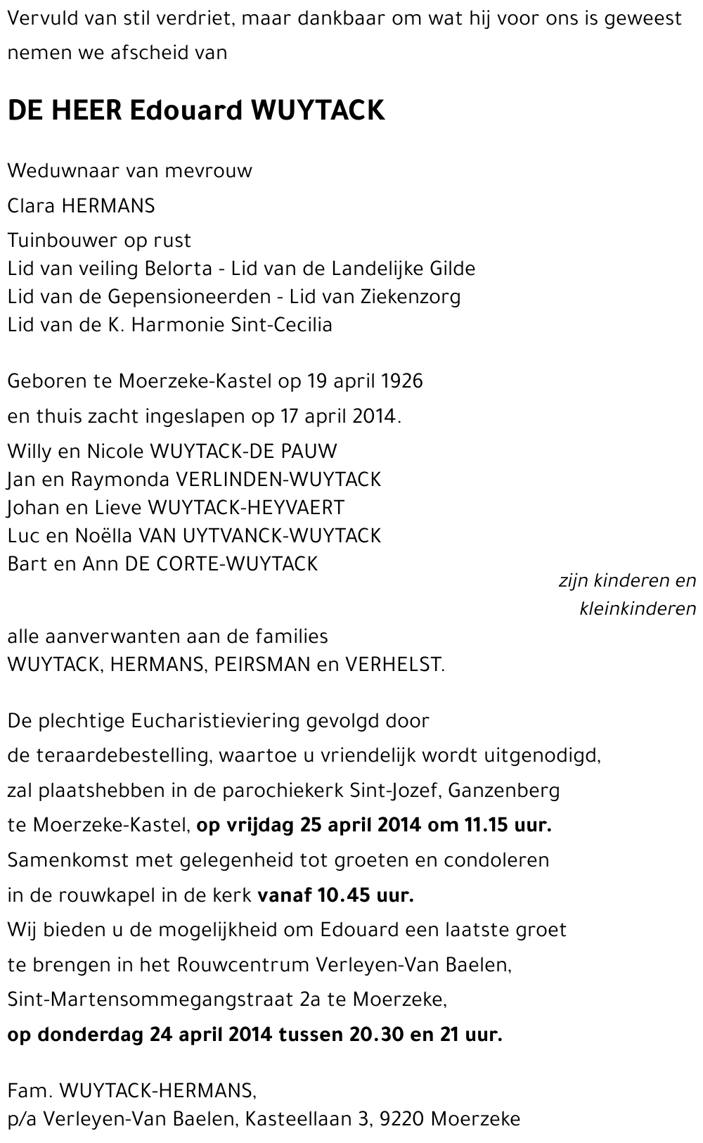 Edouard Wuytack