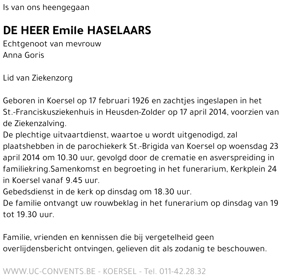 Emile Haselaars