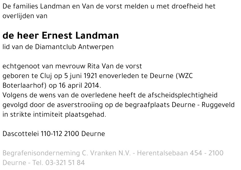 Ernest Landman