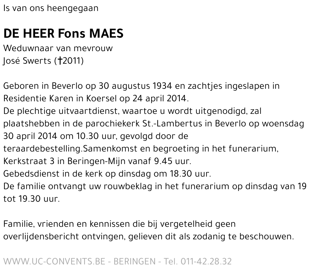 Fons Maes