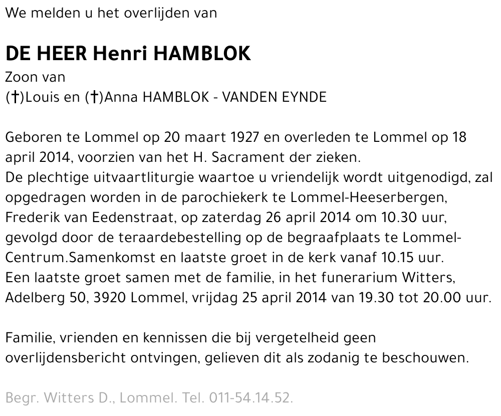 Henri Hamblok