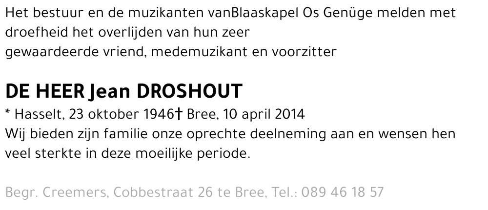 Jean Droshout