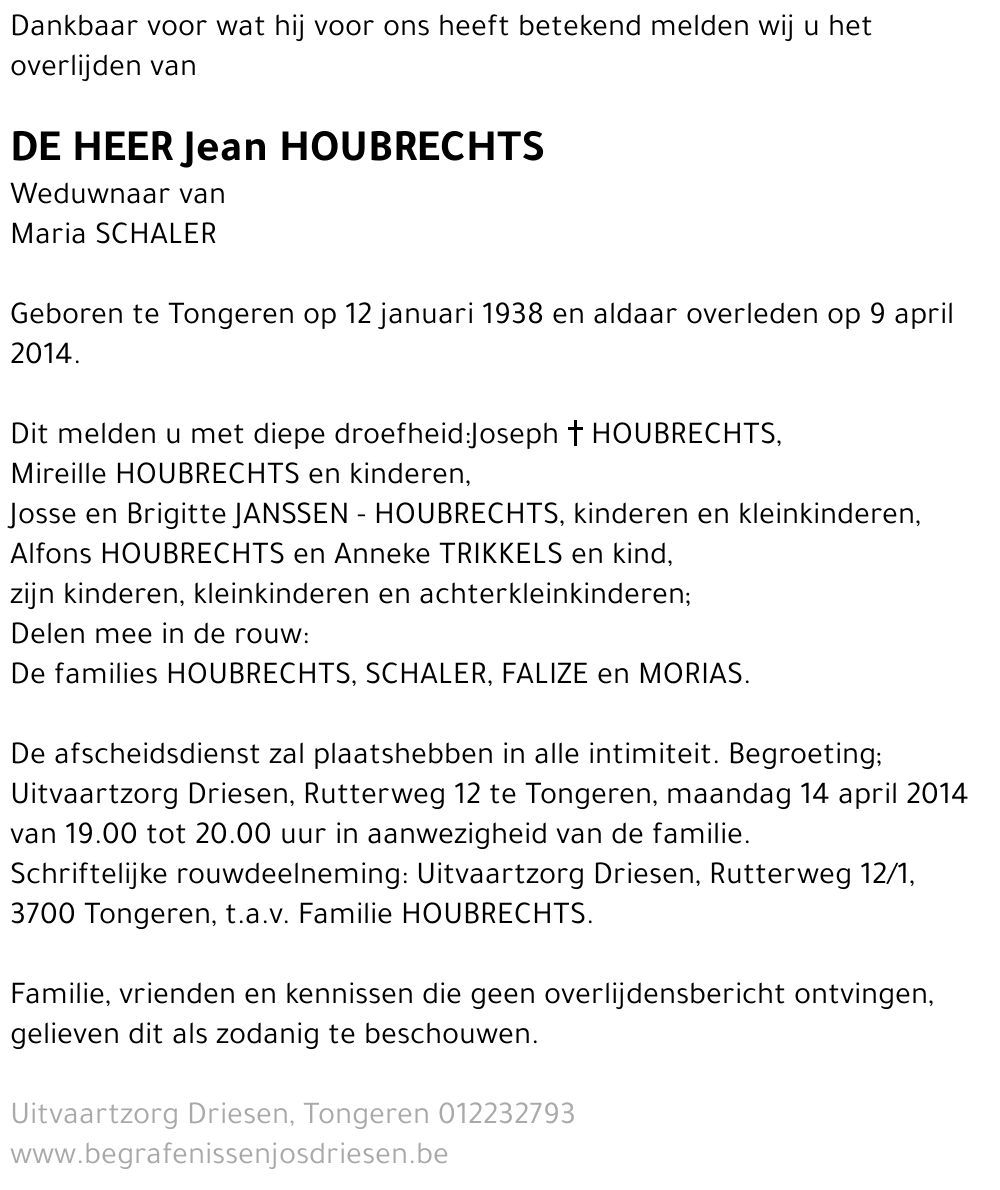 Jean Houbrechts