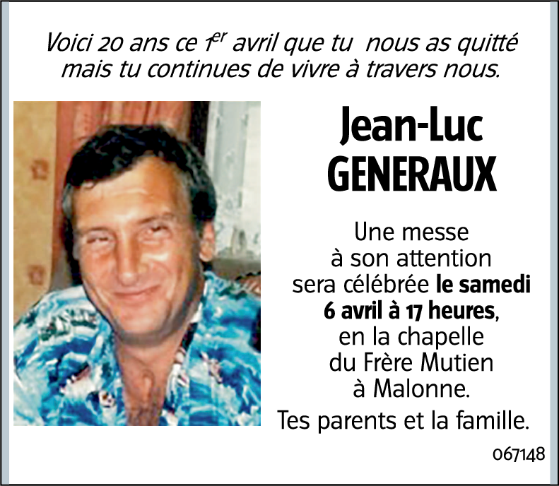 Jean-Luc GENERAUX