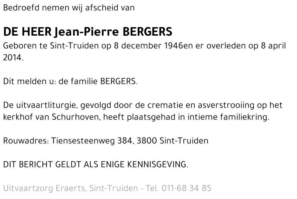 Jean-Pierre Bergers