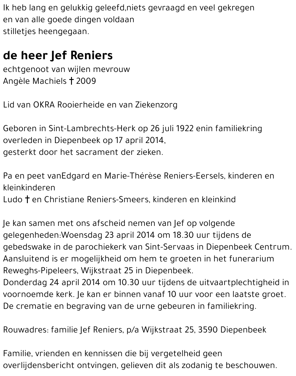 Jef Reniers
