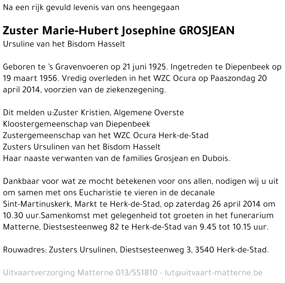 Josephine Grosjean