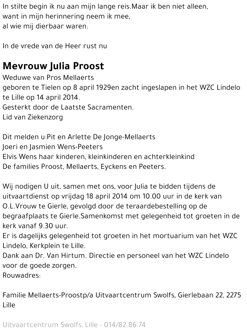 Julia Proost