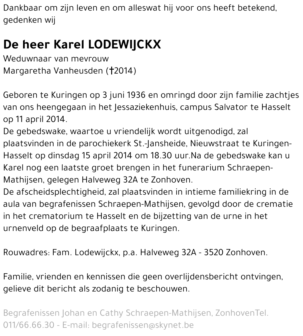 Karel Lodewijckx